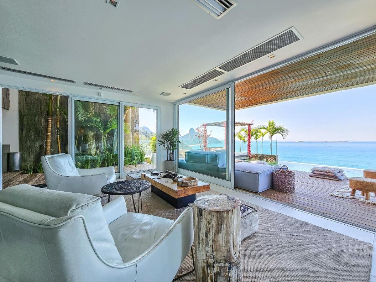 Linda Casa No Joa, Com Vista Incrivel Do Mar Do Rio *