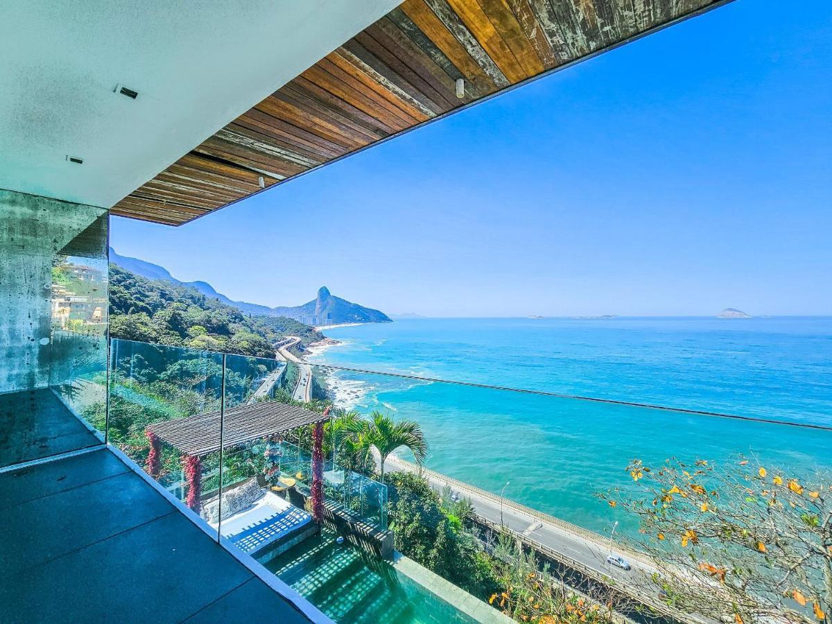 Pousada Linda Casa No Joa, Com Vista Incrivel Do Mar Do Rio