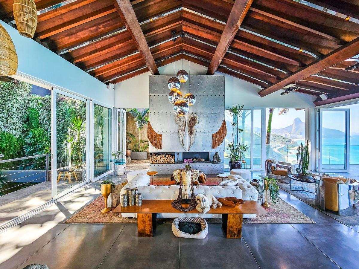 Villa Linda Casa No Joa, Com Vista Incrivel Do Mar Do Rio Río de Janeiro